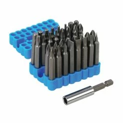Cheapest 💯 Silverline 2 in. Screw Driver Bit Set (Piece of 33) 🔥