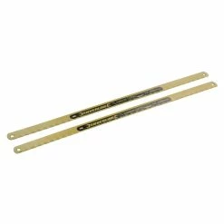 Hot Sale 🔥 Silverline 11-81/100 in. 18 TPI Bi-metal Hacksaw Blade (Pack of 2) 💯